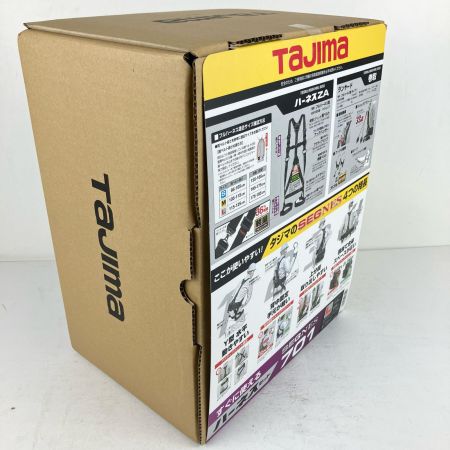 ЗЗ TAJIMA タジマ Lサイズ フルハーネス型安全帯 巻取式ダブルランヤード 箱付 SEGNES701L ブラック