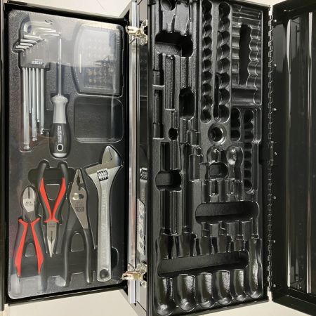 ЗЗ 藤原産業 SK11 整備工具セット 133点組 取説付 SST-16133BK ブラック