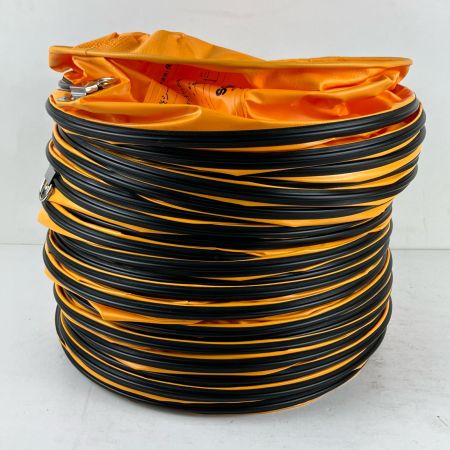 ЗЗ suiden Φ320ｍｍ×5ｍ 送風機用ダクト フレキシブルダクト 片ひも式 箱付 SJFD-320PC オレンジ