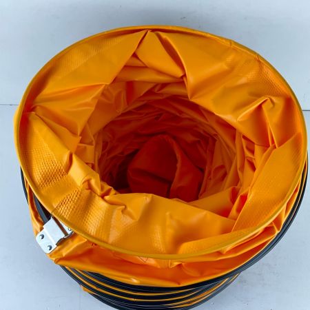 ЗЗ suiden Φ320ｍｍ×5ｍ 送風機用ダクト フレキシブルダクト 片ひも式 箱付 SJFD-320PC オレンジ