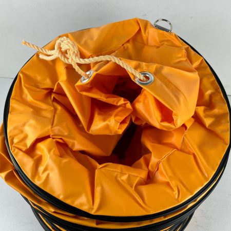 ЗЗ suiden Φ320ｍｍ×5ｍ 送風機用ダクト フレキシブルダクト 片ひも式 箱付 SJFD-320PC オレンジ