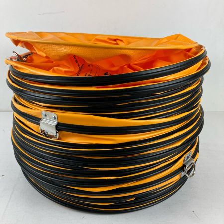 ЗЗ suiden Φ320ｍｍ×5ｍ 送風機用ダクト フレキシブルダクト 片ひも式 箱付 SJFD-320PC オレンジ