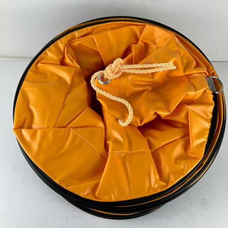 ЗЗ suiden Φ320ｍｍ×5ｍ 送風機用ダクト フレキシブルダクト 片ひも式 箱付 SJFD-320PC オレンジ