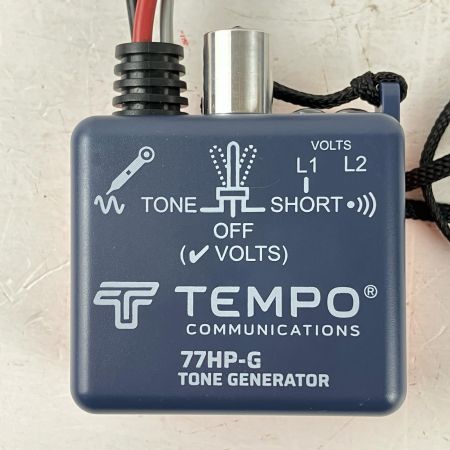 ЗЗ TEMPO 9v電池 ワイヤートレーサー トーンプローブ ケース付 200EP-G オレンジ×グレー