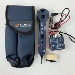 ЗЗ TEMPO 9v電池 ワイヤートレーサー トーンプローブ ケース付 200EP-G オレンジ×グレー Sランク