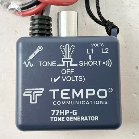 ЗЗ TEMPO 9v電池 ワイヤートレーサー トーンプローブ ケース付 200EP-G オレンジ×グレー