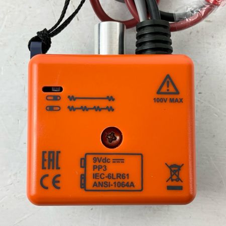 ЗЗ TEMPO 9v電池 ワイヤートレーサー トーンプローブ ケース付 200EP-G オレンジ×グレー