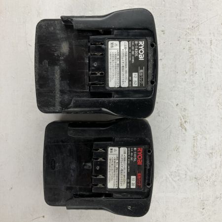 ЗЗ RYOBI リョービ 14.4v 充電式レシプロソー バッテリーx2 充電器 ケース付 BRJ-120 ブラック×グリーン