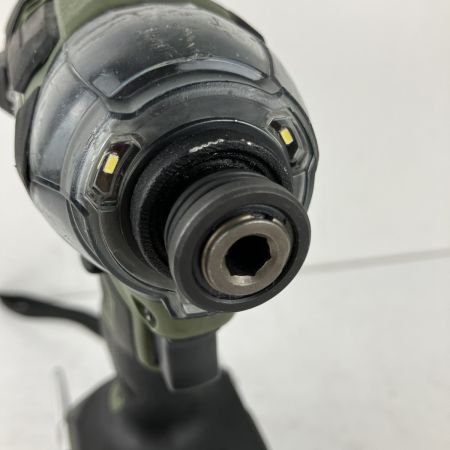 ЗЗ HiKOKI ハイコーキ 36v インパクトドライバ 未使用バッテリーx1 ケース付 WH36DC オリーブ