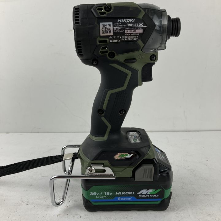 ЗЗ HiKOKI ハイコーキ 36v インパクトドライバ 未使用バッテリーx1 
