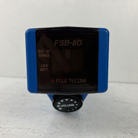 ЗЗ FUJI TECOM フジテコム 55dB 100Hz~2000Hz 電子音聴機器 ケース付 FSB-8D ブルー