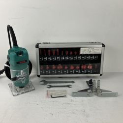 ЗЗ RYOBI リョービ 100v トリマ ビットセット ガイド付 TR-51 グリーン Cランク