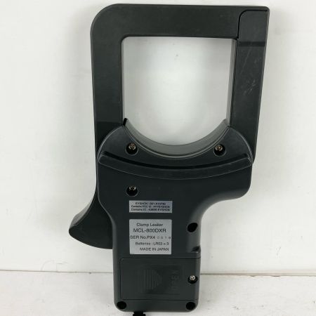 ЗЗ MULTI 単四電池×3 大口径デジタルクランプリーカ ケース付 MCL-800DXR ブラックｘブルー