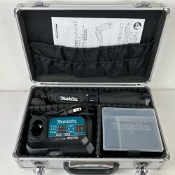 ЗЗ MAKITA マキタ 7.2v 充電式ペンインパクトドライバ 充電器 バッテリー×2 ケース付 TD022D ブラック Bランク