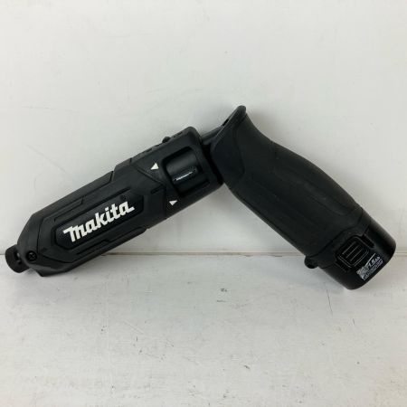 ЗЗ MAKITA マキタ 7.2v 充電式ペンインパクトドライバ 充電器 バッテリー×2 ケース付 TD022D ブラック