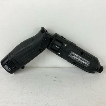 ЗЗ MAKITA マキタ 7.2v 充電式ペンインパクトドライバ 充電器 バッテリー×2 ケース付 TD022D ブラック