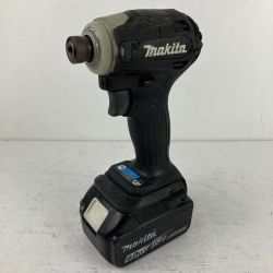 ЗЗ MAKITA マキタ 18v 充電式インパクトドライバ バッテリーx1付 TD172D ブラック Cランク