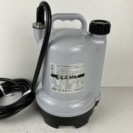ЗЗ 寺田ポンプ (2) 100v 口径25mm 水中ポンプ 取説 外箱付 CSL-100L ホワイト