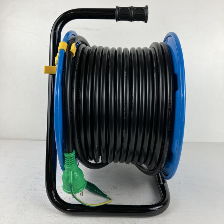 ЗЗNICHIDO 100v 30m コードリール ドラム NPW-E33 日動工業 コードリール 電工ドラム 30m 防雨 防塵型ドラム NPW-E33 3芯