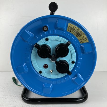 ЗЗ NICHIDO 100v 30m ドラム コードリール 防雨防塵型 アース付 NPW-E33