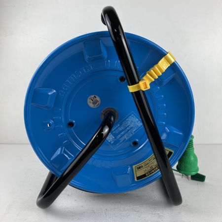 ЗЗ NICHIDO 100v 30m ドラム コードリール 防雨防塵型 アース付 NPW-E33