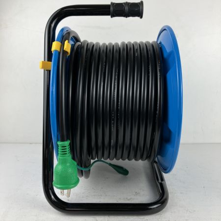 ЗЗ NICHIDO 100v 30m ドラム コードリール 防雨防塵型 アース付 NPW-E33
