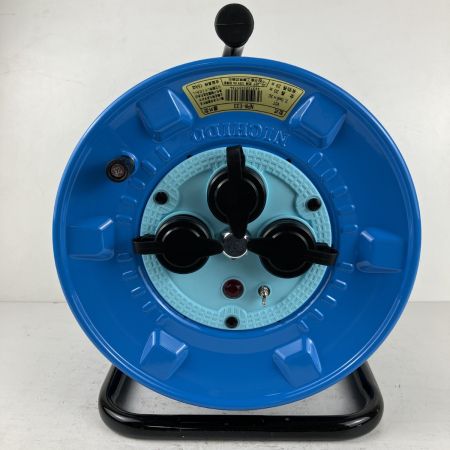 ЗЗ NICHIDO 日動 (4) 100v 30m ドラム コードリール 防雨防塵型 アース付 NPW-E33