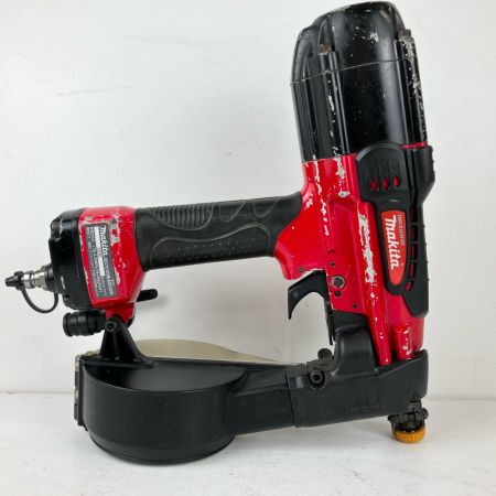 ЗЗ MAKITA マキタ 41mm 高圧 エアビス打ち機 ケース付 AR410HR レッド