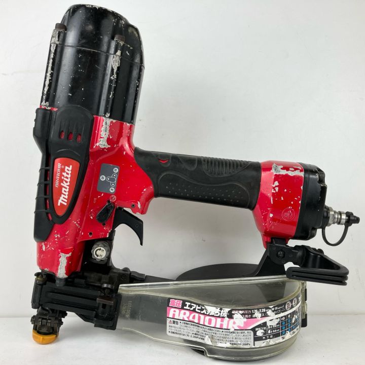 ЗЗ MAKITA マキタ 41mm 高圧 エアビス打ち機 ケース付 AR410HR レッド 