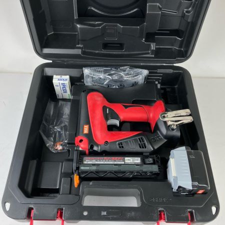 ЗЗ MAX マックス 14.4v 35mm 充電式タッカ 充電器 バッテリー×1 ケース付 TJ-35P1 レッド