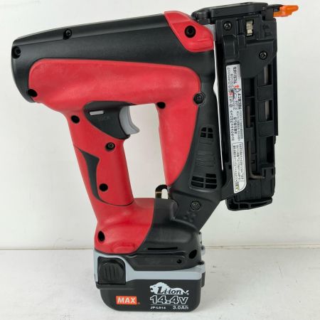 ЗЗ MAX マックス 14.4v 35mm 充電式タッカ 充電器 バッテリー×1 ケース付 TJ-35P1 レッド