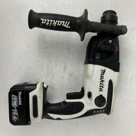 ЗЗ MAKITA マキタ 14.4v 16mm 充電式ハンマドリル バッテリーx1 ケース付 HR162D ホワイト×ブラック