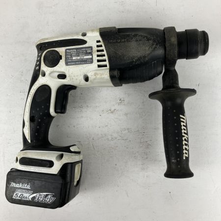 ЗЗ MAKITA マキタ 14.4v 16mm 充電式ハンマドリル バッテリーx1 ケース付 HR162D ホワイト×ブラック