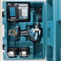 ЗЗ MAKITA マキタ 18v 12.7mm 充電式インパクトレンチ バッテリーx2 充電器 ケース付 TW700D ブルー Sランク