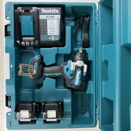 ЗЗ MAKITA マキタ 18v 12.7mm 充電式インパクトレンチ バッテリーx2 充電器 ケース付 TW700D ブルー