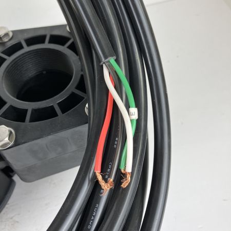 ЗЗ ShinMaywa (2) 400v 口径50mm 水中ポンプ 取説付 CRC50