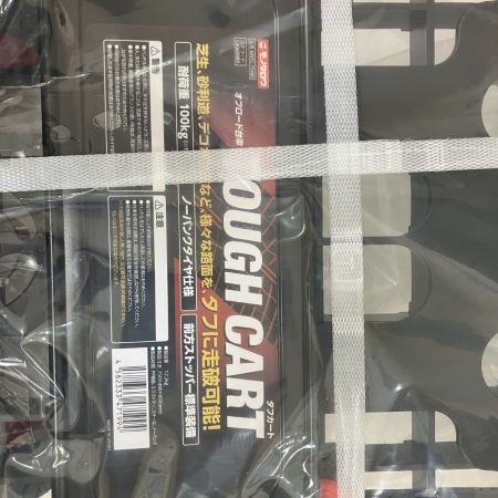 ЗЗ モノタロウ (2) 100kg オフロード用 台車 タフカート MNTC-7548R ブラック×レッド