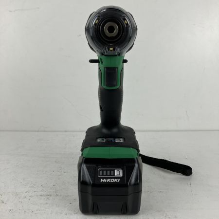 ЗЗ HiKOKI ハイコーキ 36v インパクトドライバ バッテリーx1 充電器 ケース付 WH36DC グリーン