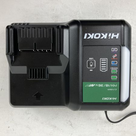 ЗЗ HiKOKI ハイコーキ 36v インパクトドライバ バッテリーx1 充電器 ケース付 WH36DC グリーン