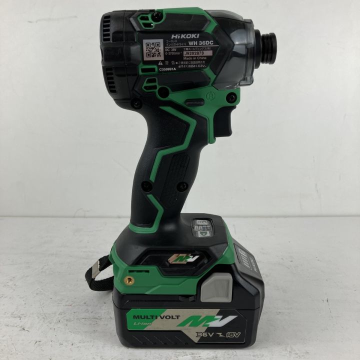 ЗЗ HiKOKI ハイコーキ 36v インパクトドライバ バッテリーx1 充電器 
