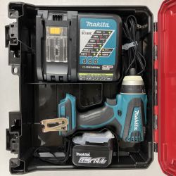 ЗЗ MAKITA マキタ 14.4v 充電式インパクトドライバ バッテリーx1 充電器 ケース付 TP131D ブルー Bランク