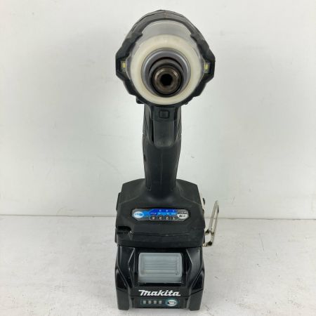 ЗЗ MAKITA マキタ 40v 充電式インパクトドライバ バッテリー×2 ケース付 ※充電器なし TD001G ブラック