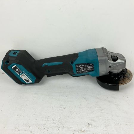 ЗЗ MAKITA マキタ 100mm 40v 充電式ディスクグラインダー バッテリー×1 ハンドル付 ※充電器なし GA019G ブルー
