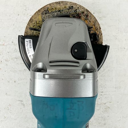 ЗЗ MAKITA マキタ 100mm 40v 充電式ディスクグラインダー バッテリー×1 ハンドル付 ※充電器なし GA019G ブルー
