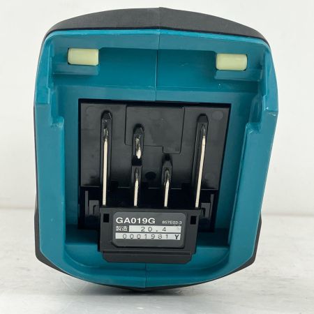 ЗЗ MAKITA マキタ 100mm 40v 充電式ディスクグラインダー バッテリー×1 ハンドル付 ※充電器なし GA019G ブルー