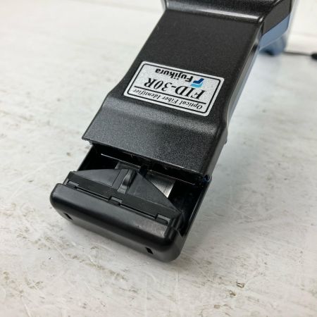ЗЗ Fujikura フジクラ 単三電池×2 光ファイバ小型心線対照器 ケース付 FID-30R スカイブルー