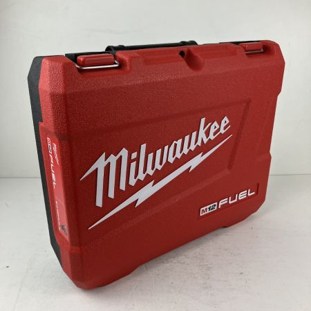 ЗЗ Milwaukee 12v 充電式インパクトレンチ バッテリーx2 充電器 ケース付 M12 FIWF12-0C JP レッド