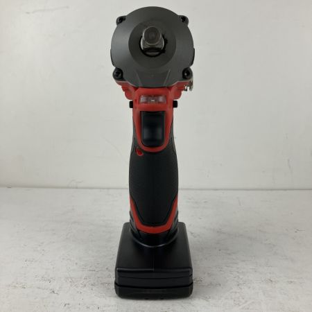 ЗЗ Milwaukee 12v 充電式インパクトレンチ バッテリーx2 充電器 ケース付 M12 FIWF12-0C JP レッド