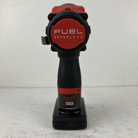 ЗЗ Milwaukee 12v 充電式インパクトレンチ バッテリーx2 充電器 ケース付 M12 FIWF12-0C JP レッド