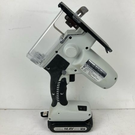 ЗЗ Panasonic パナソニック 14.4v 充電式角穴カッタ 充電器 バッテリー×2 ケース付 EZ4543 グレー